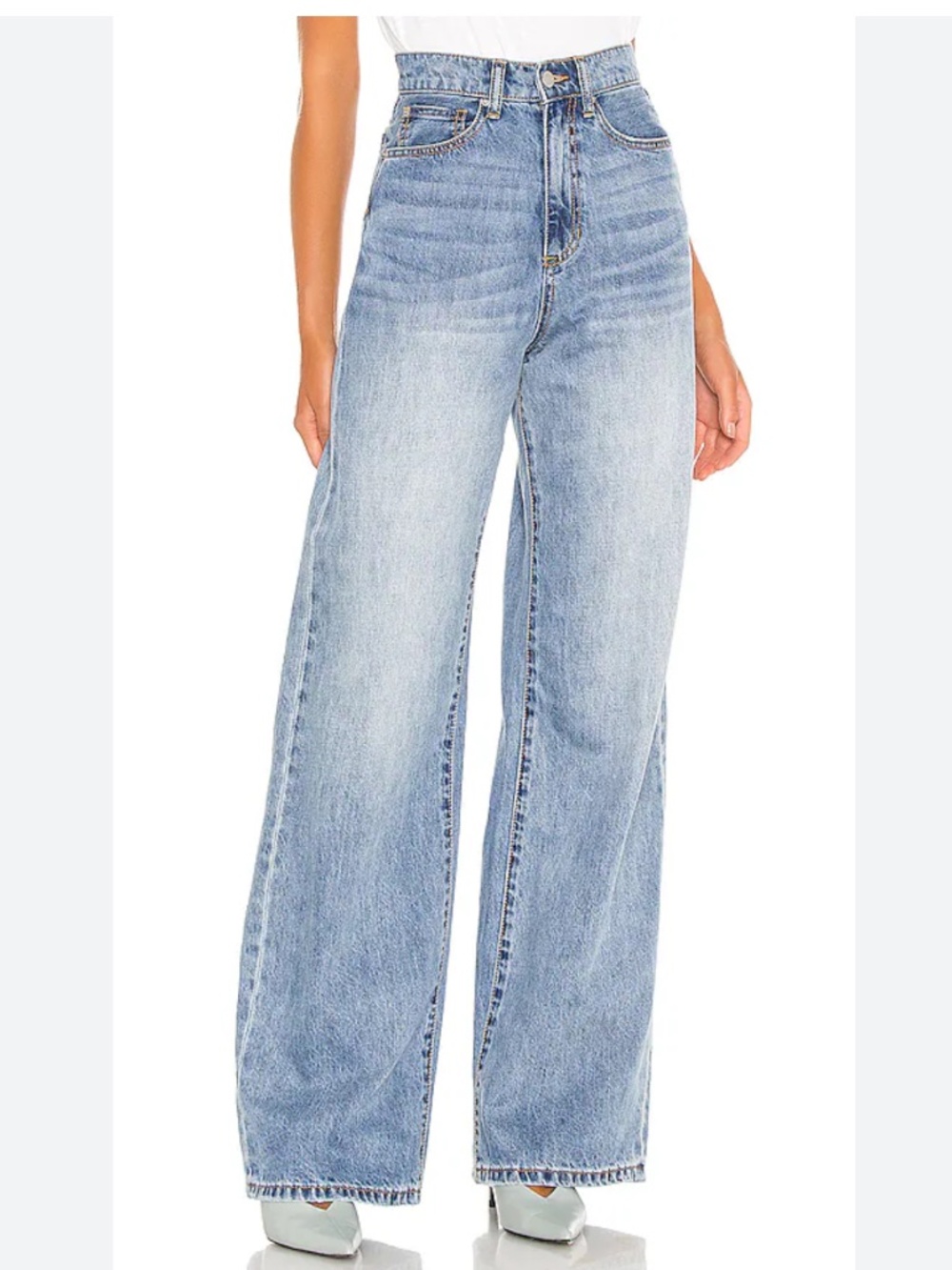 NWT WeWoreWhat wide leg Jeans 24